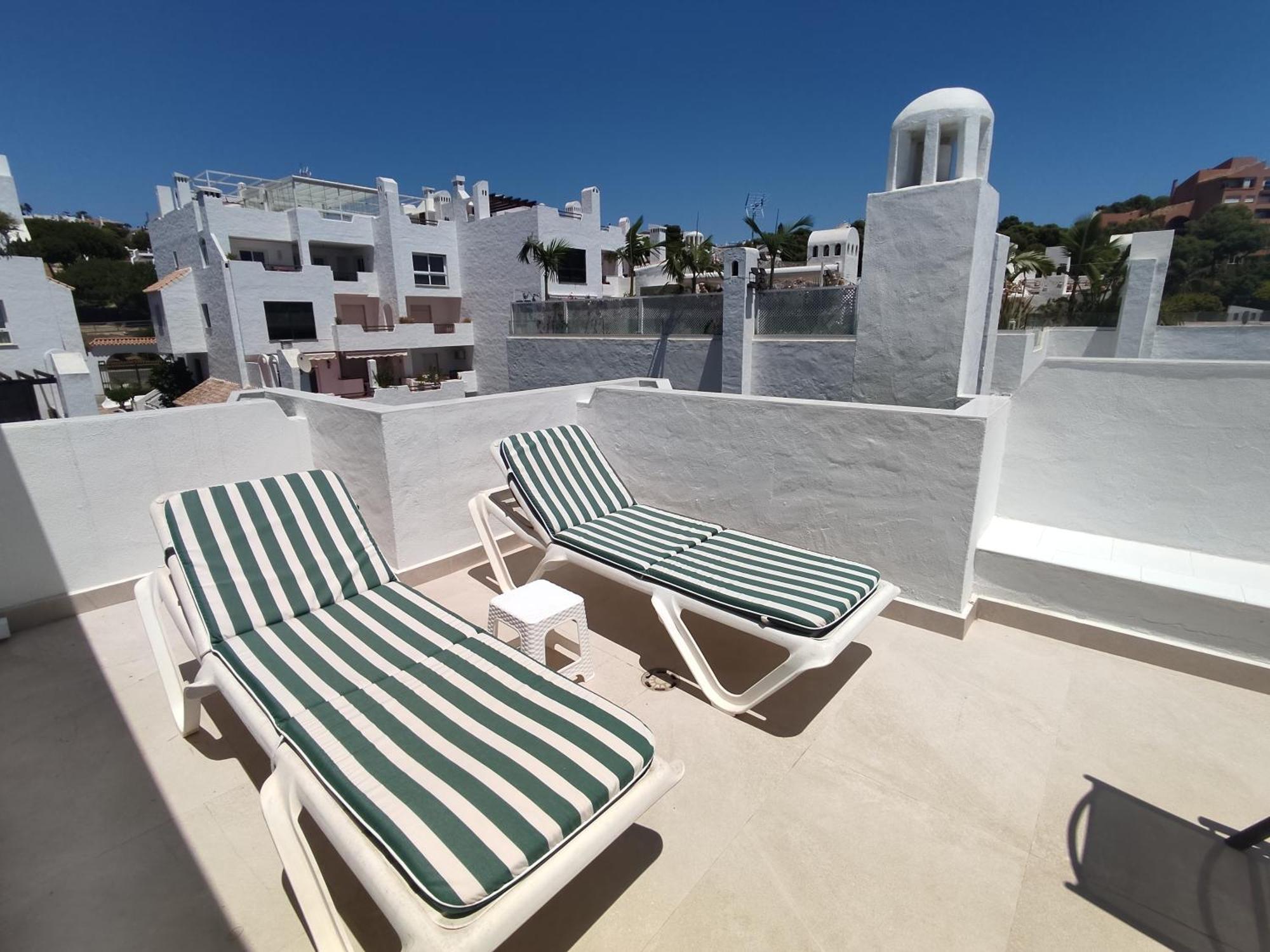 Front Sea View Penthouse Apartment Estepona Luaran gambar